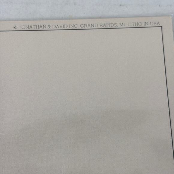 Precious Moments Poster Art Print I Found the Answer 14 Inch Jonathan & David - Picture 5 of 8